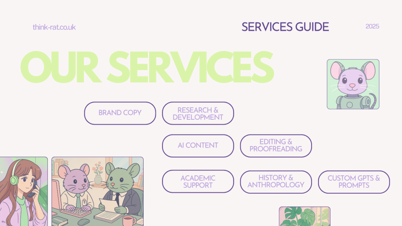 Our Think Rat Services Overview.